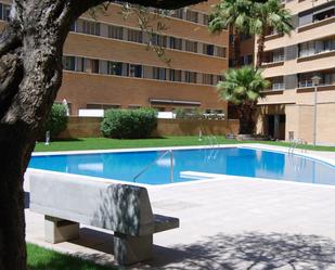 Swimming pool of Planta baja for sale in Girona Capital  with Air Conditioner, Terrace and Swimming Pool