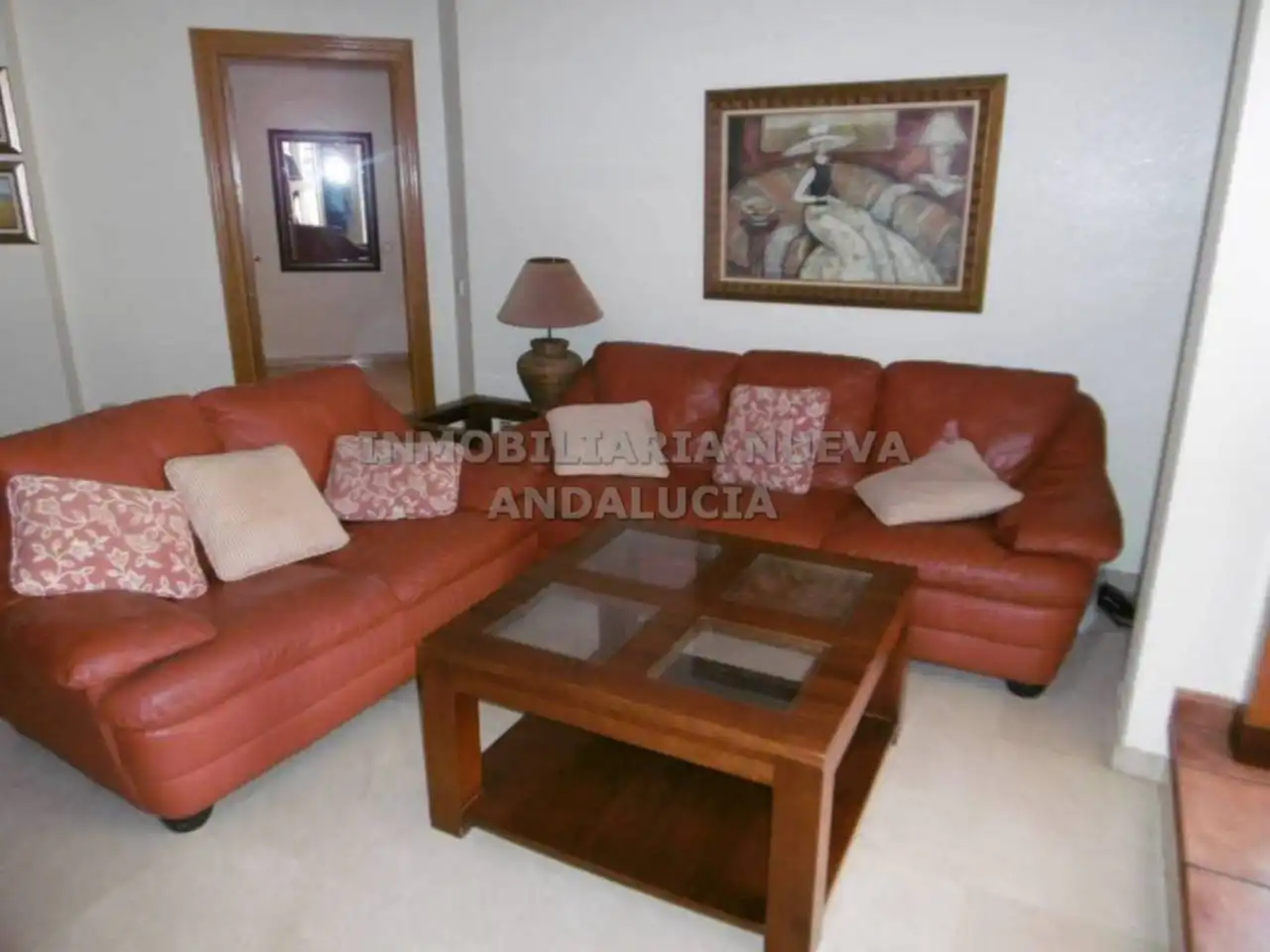 Wohnzimmer von Dachboden zur Miete in Almería mit Heizung, Terrasse und Möbliert