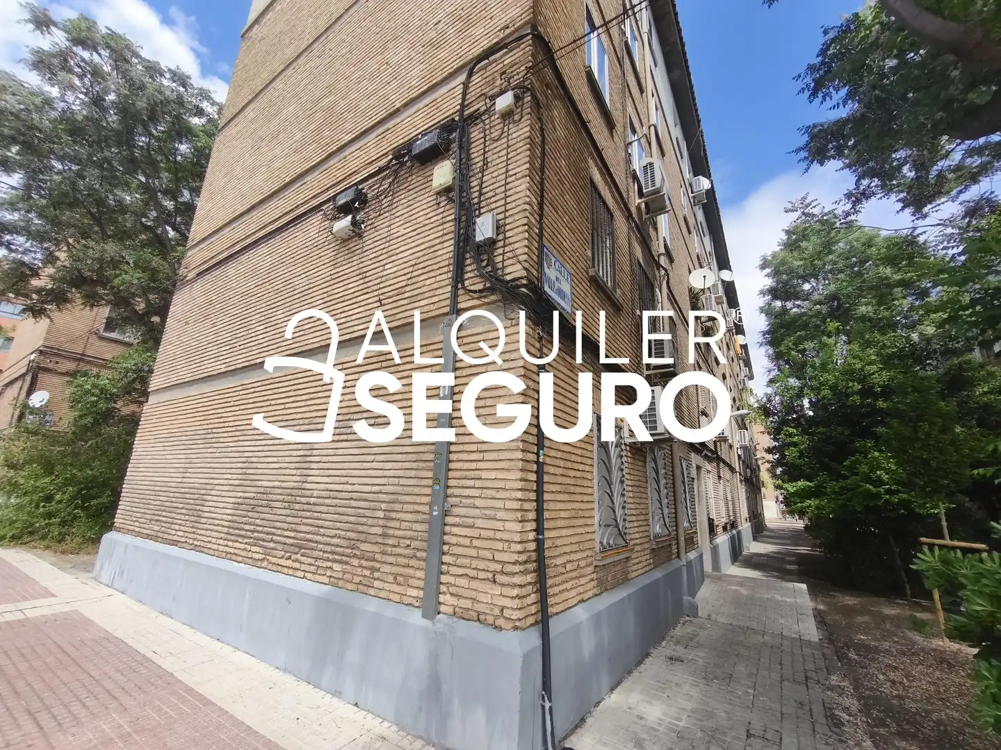 Vista exterior de Pis de lloguer en Zaragoza amb Aire condicionat, Calefacció i Moblat