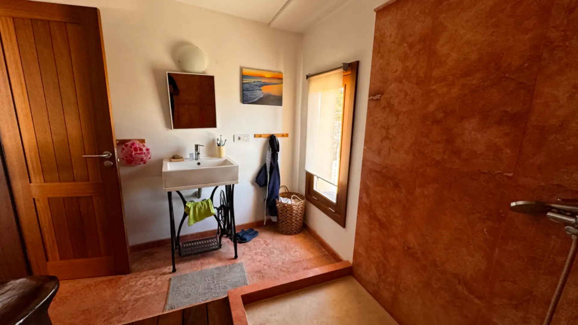 Baño de Finca rústica en venta en Granadilla de Abona con Calefacción, Jardín privado y Parquet