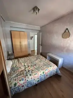 Bedroom of Apartments for rent in Valverde de la Virgen  with Heating, Parquet flooring and Furnished