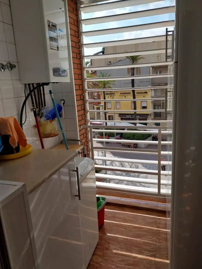 Balcony of Flat for rent in Cornellà de Llobregat  with Air Conditioner, Heating and Balcony
