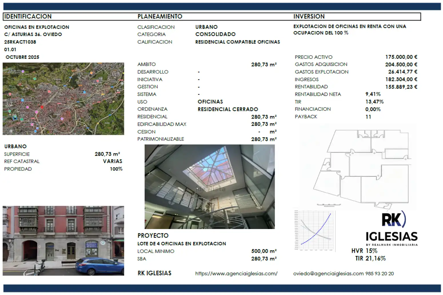 Büro zum Verkauf in Oviedo - C/ASTURIAS, imagen 6