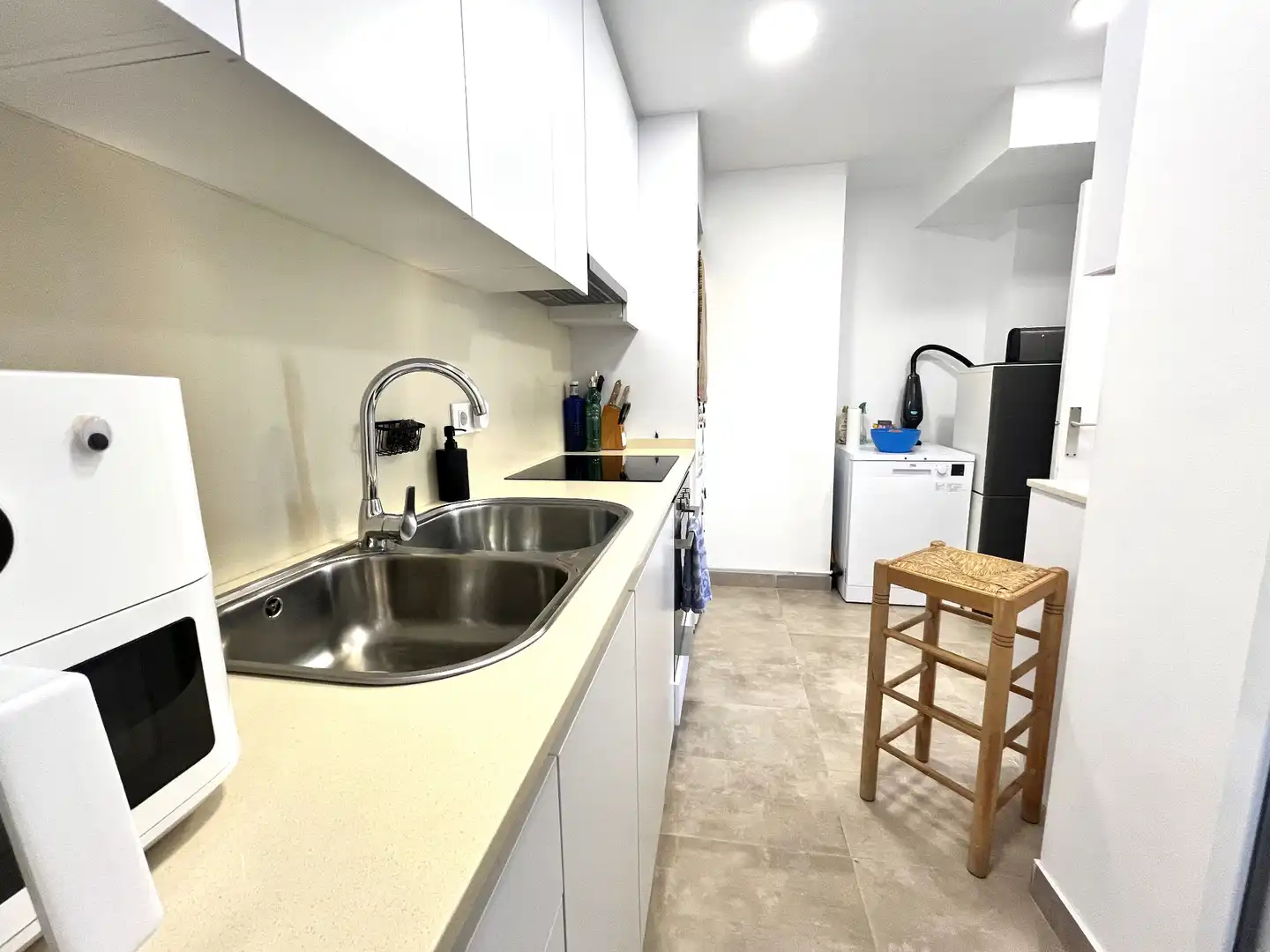 Cocina de Piso en venta en Santa Coloma de Cervelló con Calefacción, Parquet y Horno
