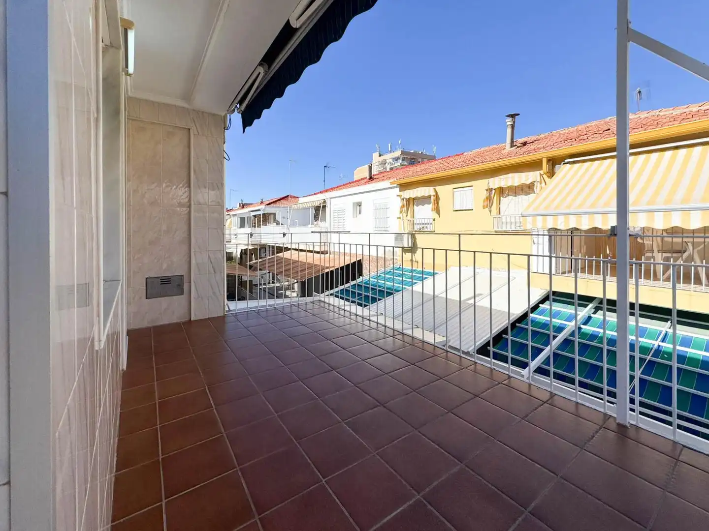 Terraza de Apartamento de alquiler en Santa Pola con Terraza, Amueblado y Balcón