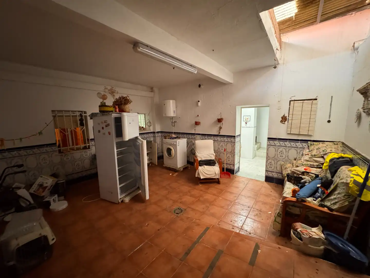 Cuina de Casa o xalet en venda en Jerez de la Frontera amb Aire condicionat, Terrassa i Moblat