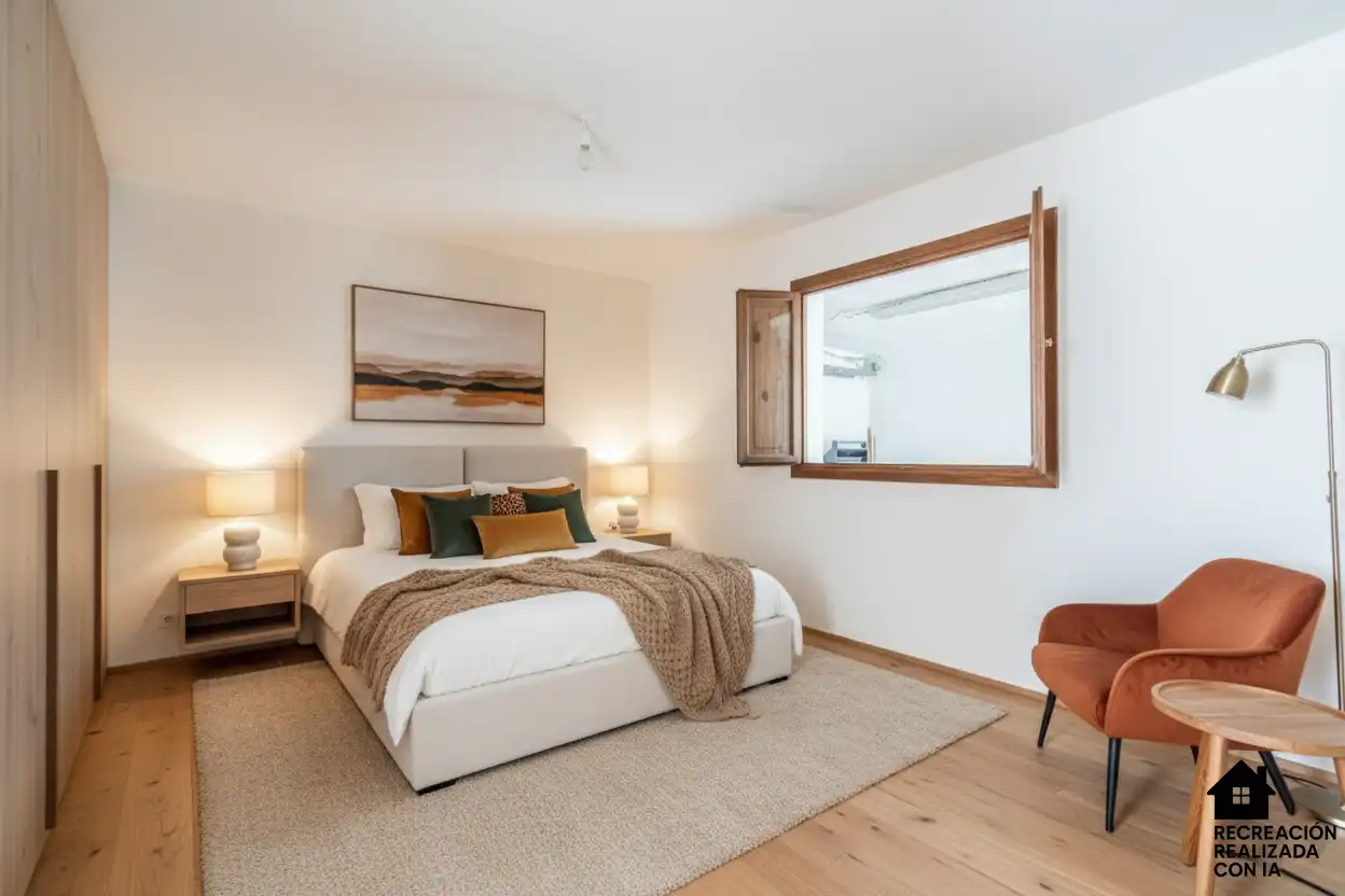 Schlafzimmer von Country house zum Verkauf in Tejeda mit Privatgarten und Terrasse