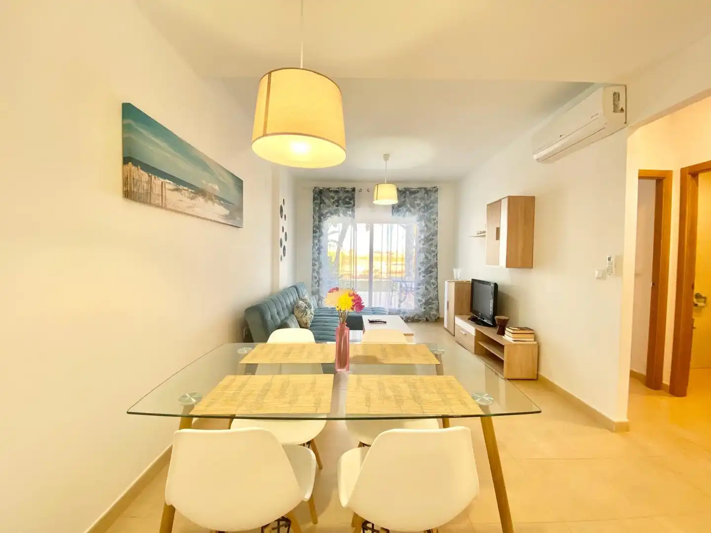 Sala de estar de Planta baja de alquiler en Torre-Pacheco con Aire acondicionado, Calefacción y Jardín privado