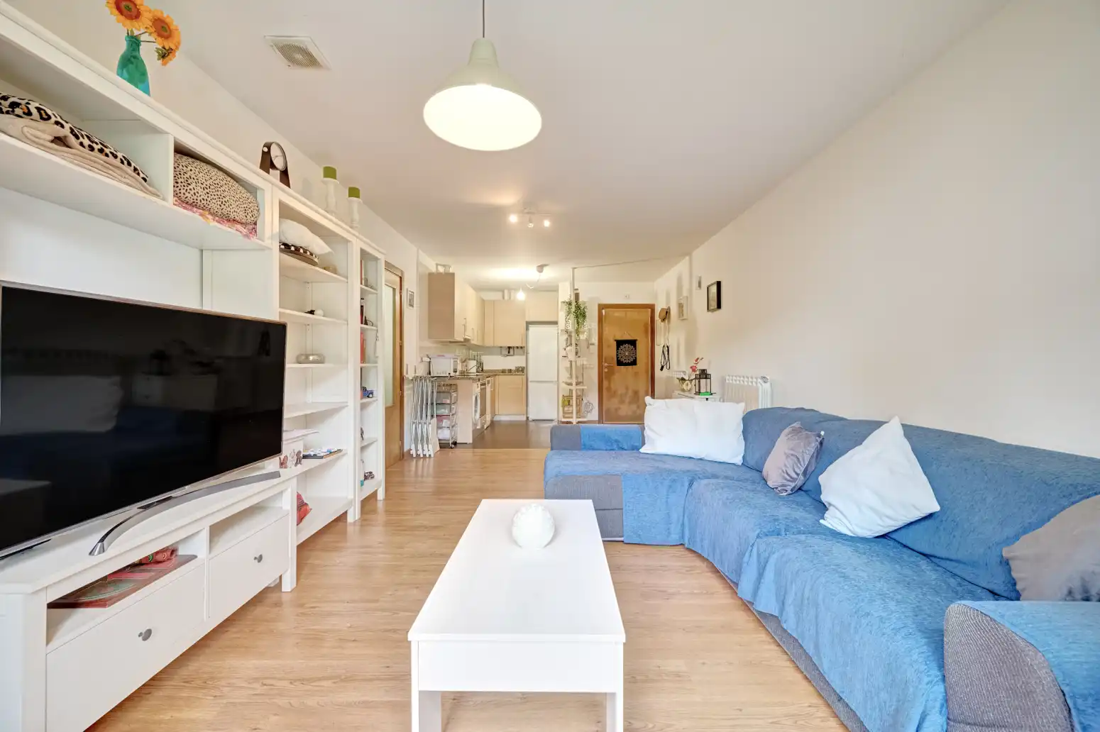 Sala d'estar de Pis en venda en Baztan amb Jardí privat, Terrassa i Traster