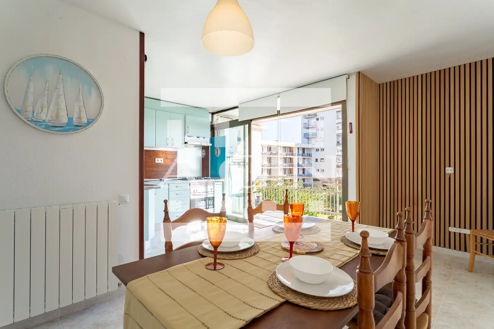 Comedor de Piso en venta en Cambrils con Calefacción, Terraza y Amueblado
