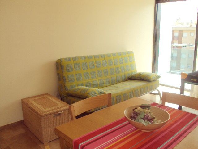 Living room of Flat for sale in Lloret de Mar  with Air Conditioner, Private garden and Terrace