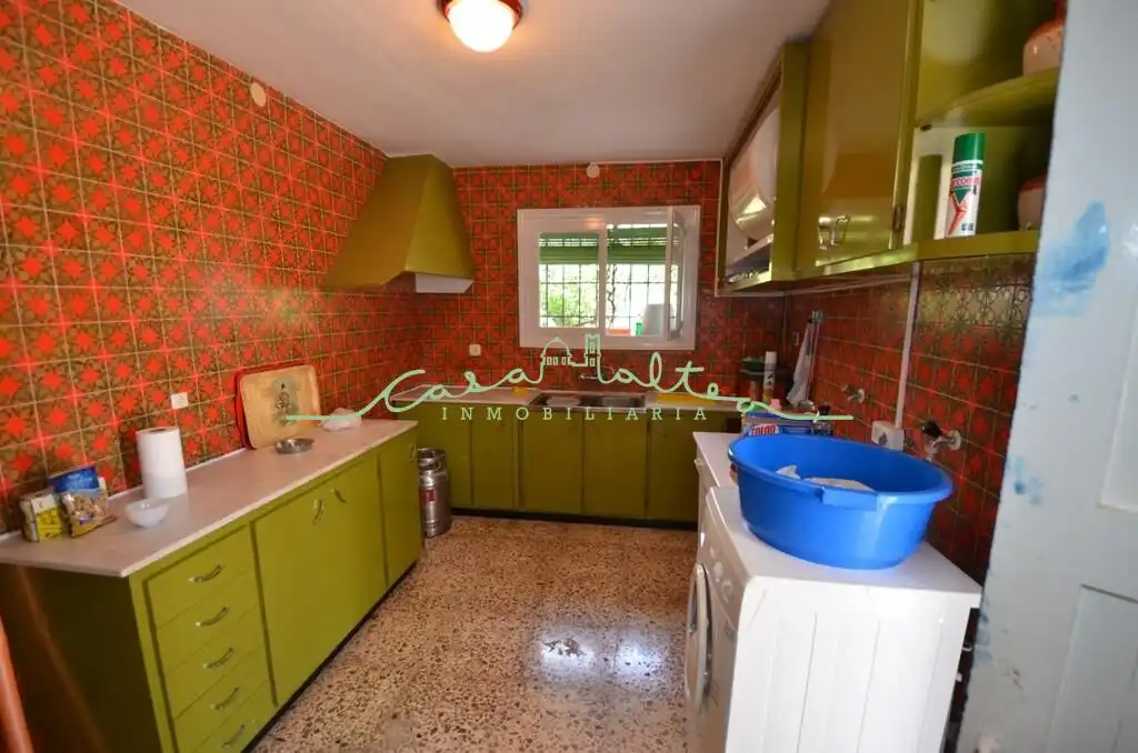 Cuina de Casa o xalet en venda en Altea amb Aire condicionat, Jardí privat i Terrassa