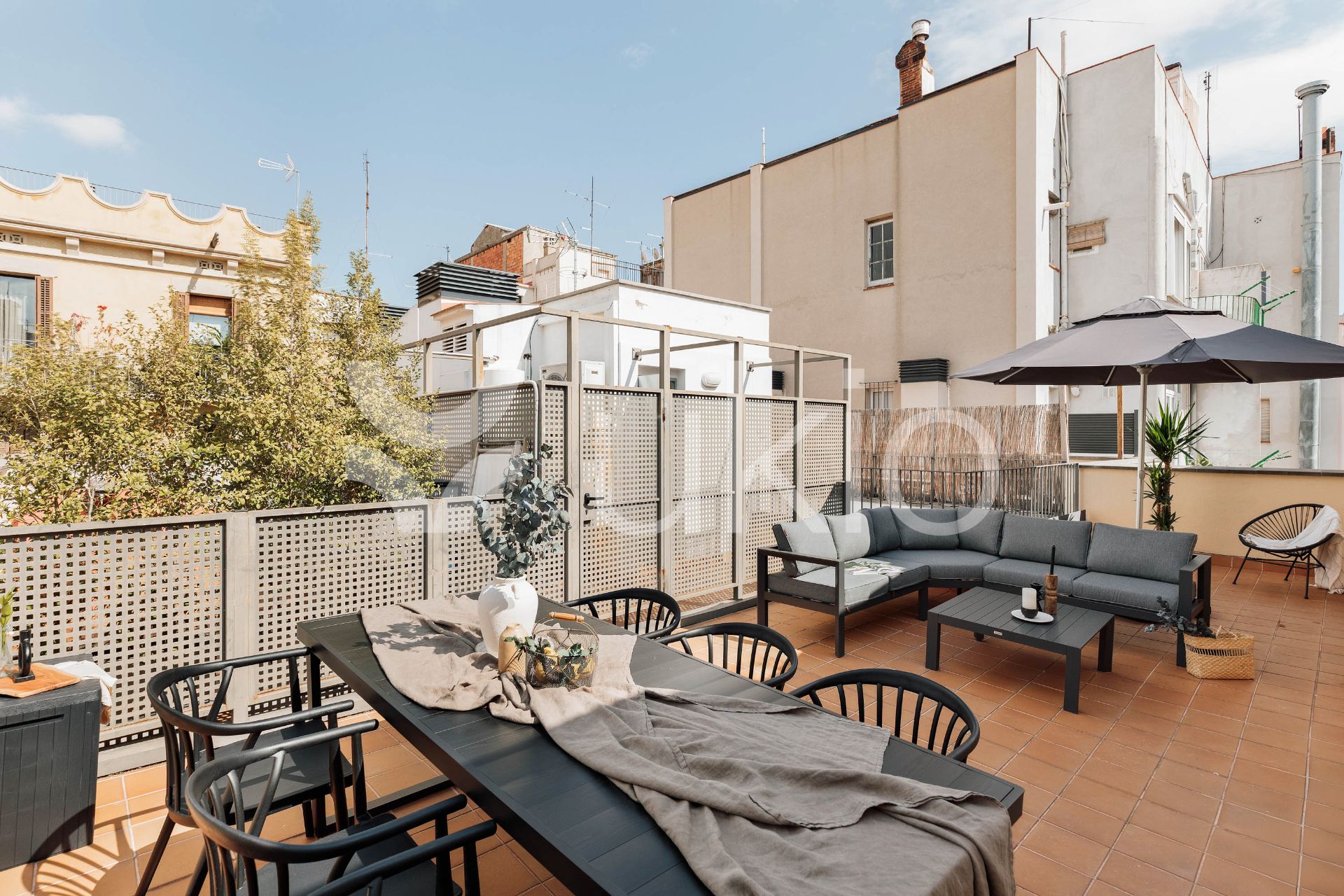 Terrassa de Apartament de lloguer en  Barcelona Capital amb Aire condicionat, Calefacció i Terrassa