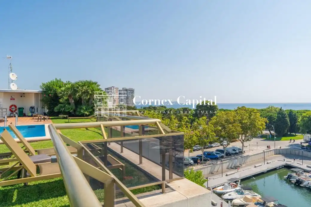 Terrace of Flat for sale in Castell d'Aro, Platja d'Aro i s'Agaró  with Air Conditioner, Heating and Private garden