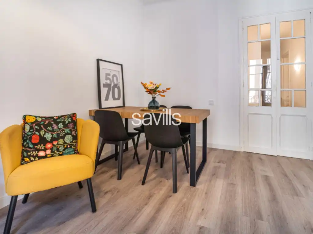 Esszimmer von Wohnungen zum Verkauf in Barcelona mit Möbliert und Balkon