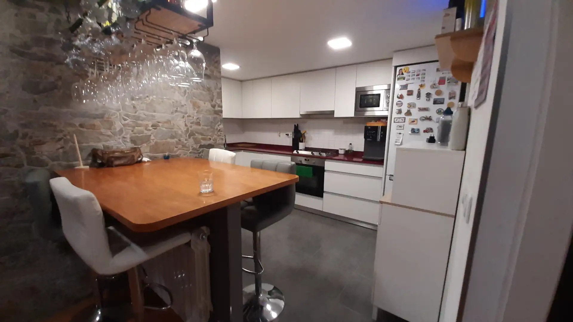 Küche von Wohnung zum Verkauf in Anglesola mit Heizung, Privatgarten und Terrasse