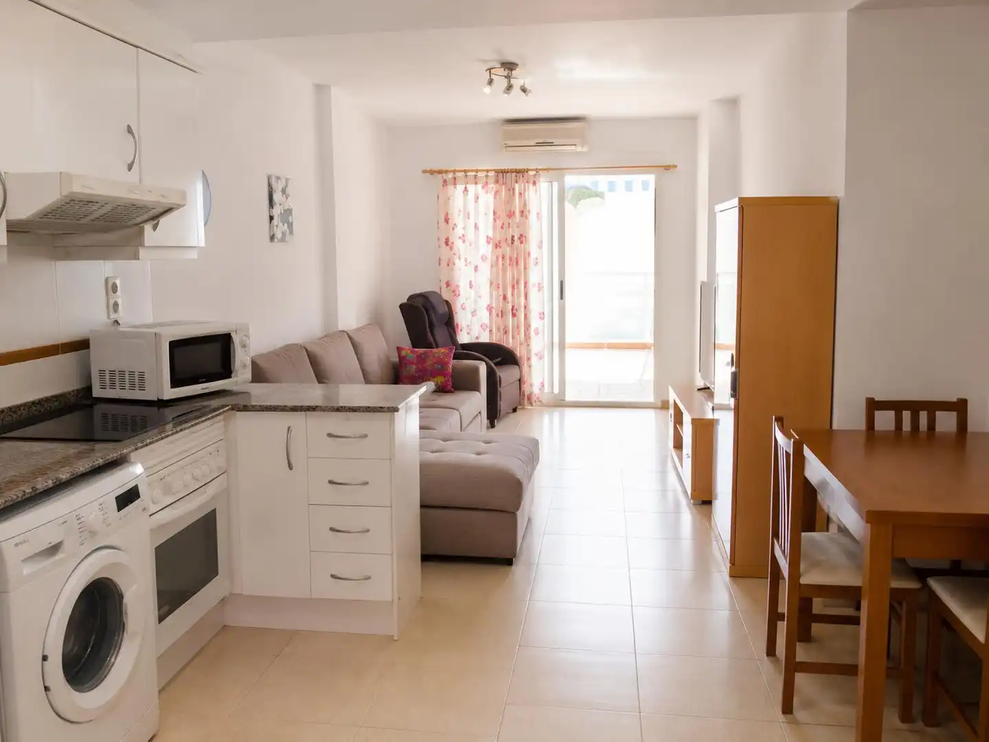 Wohnzimmer von Wohnung zum Verkauf in Canet d'En Berenguer mit Klimaanlage, Terrasse und Möbliert