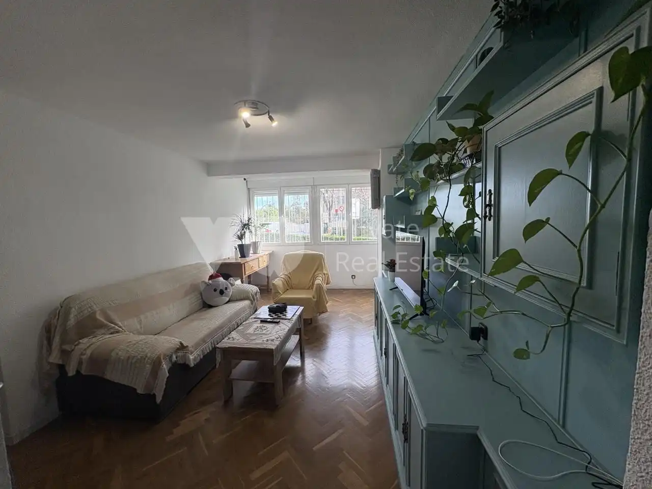 Living room of Ground floor for sale in Madrid  with Air Conditioner, Heating and Parquet flooring