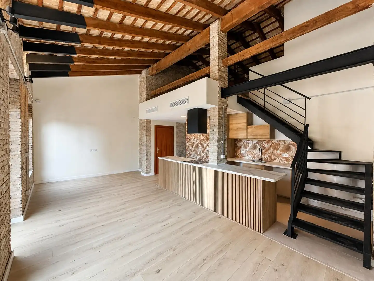 Cocina de Ático en venta en Valencia con Aire acondicionado, Calefacción y Parquet