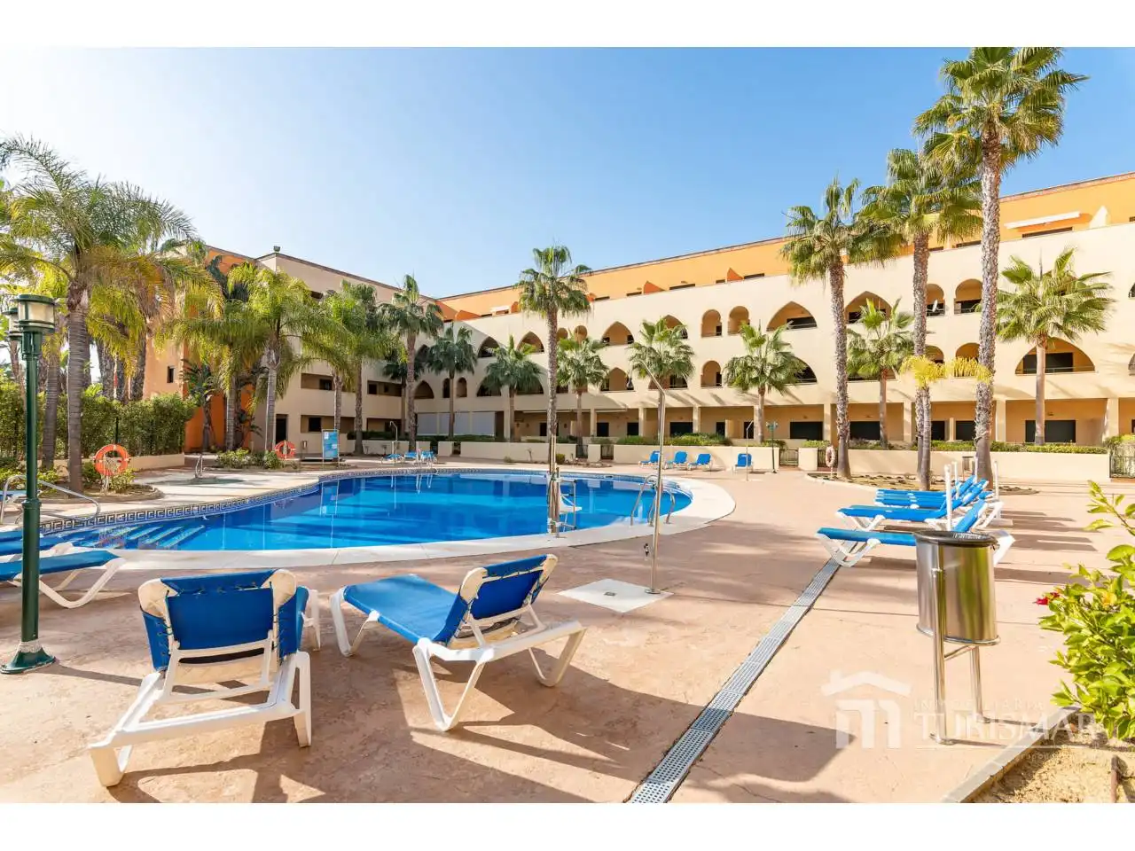 Swimming pool of Apartments for sale in Ayamonte  with Air Conditioner, Heating and Terrace