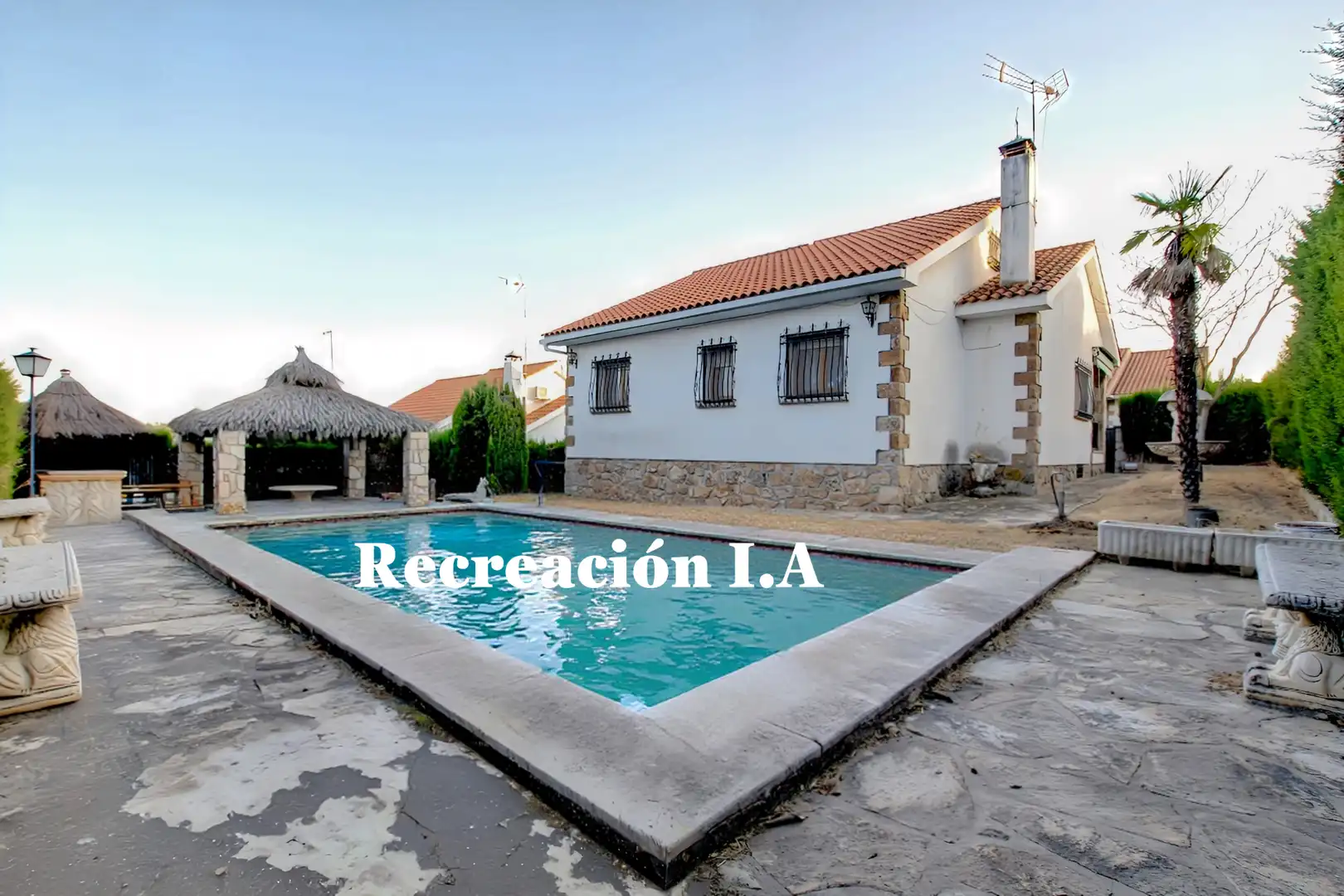 Vista exterior de Casa o chalet en venta en Colmenar del Arroyo con Calefacción, Jardín privado y Terraza