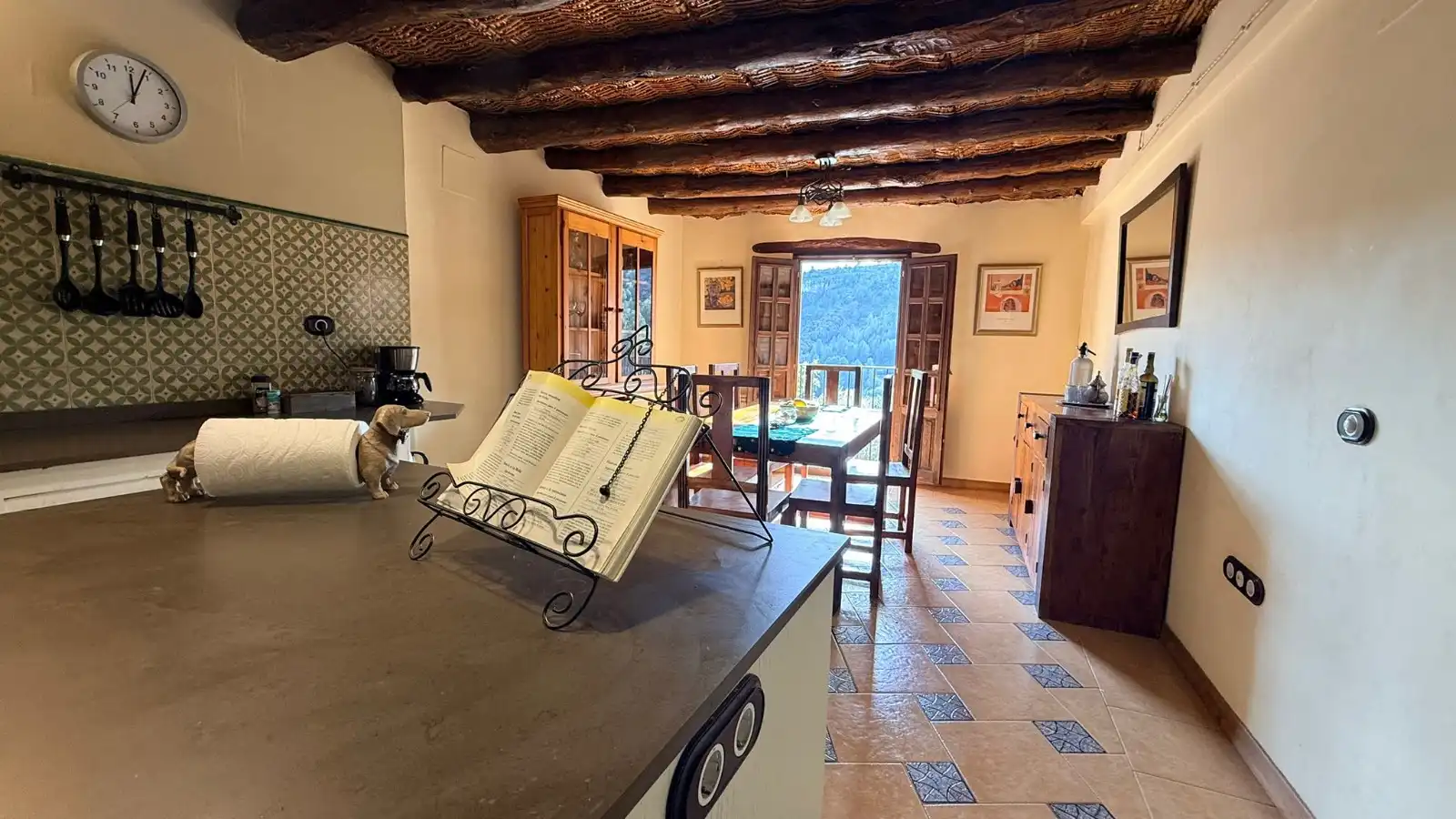 Menjador de Casa o xalet en venda en Castellote amb Terrassa i Traster