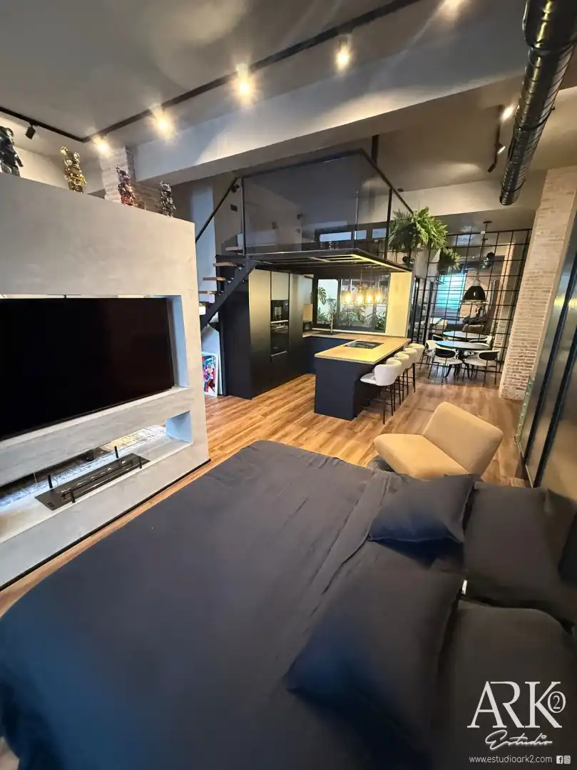 Sala de estar de Loft en venta en Gandia con Amueblado