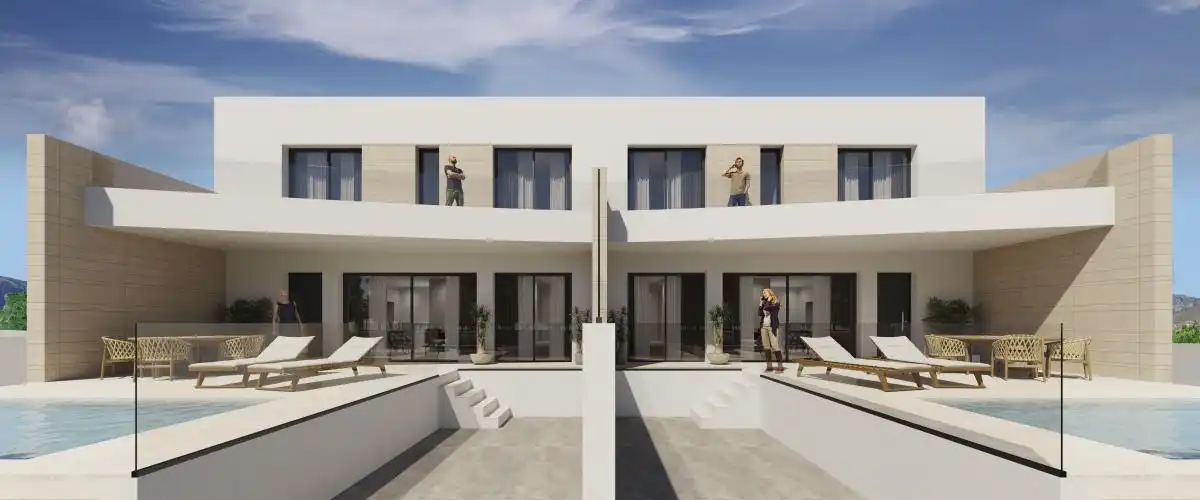 Terraced house with pool for sale in Dolores, imagen 8