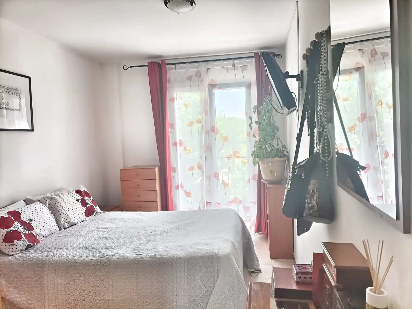 Schlafzimmer von Wohnung zum Verkauf in Santa Cristina d'Aro mit Heizung, Möbliert und Ofen