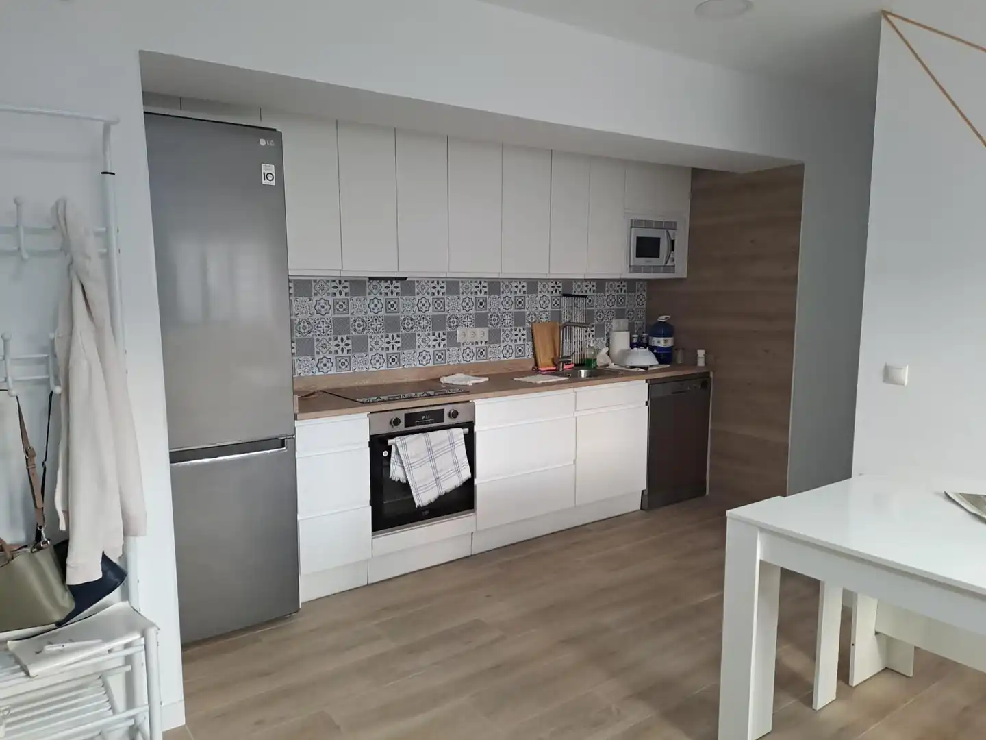 Kitchen of Flat for share in Segovia  with Heating