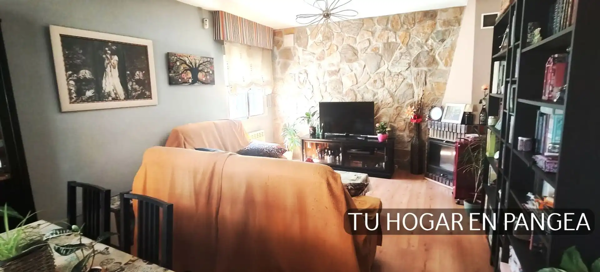 Sala de estar de Casa o chalet en venta en Casarrubios del Monte con Calefacción, Jardín privado y Terraza