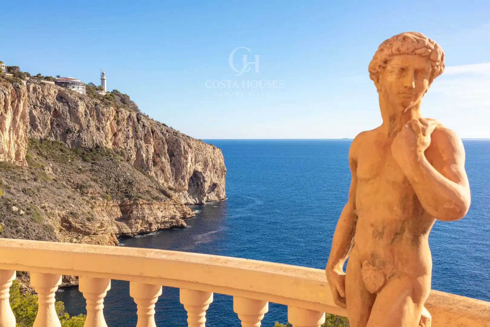 Terrasse von Haus oder Chalet zum Verkauf in Jávea / Xàbia mit Klimaanlage, Privatgarten und Terrasse