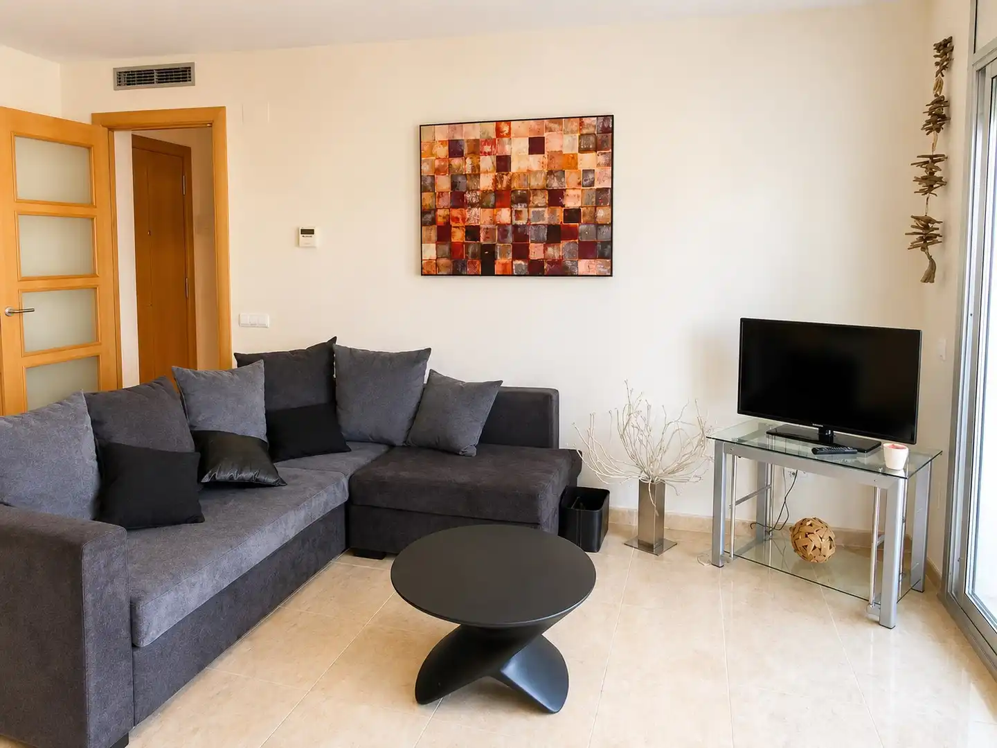 Living room of Ground floor for sale in Llançà  with Heating, Terrace and Storage room
