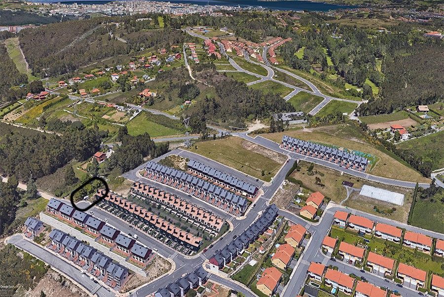 Vista exterior de Residencial en venta en Culleredo