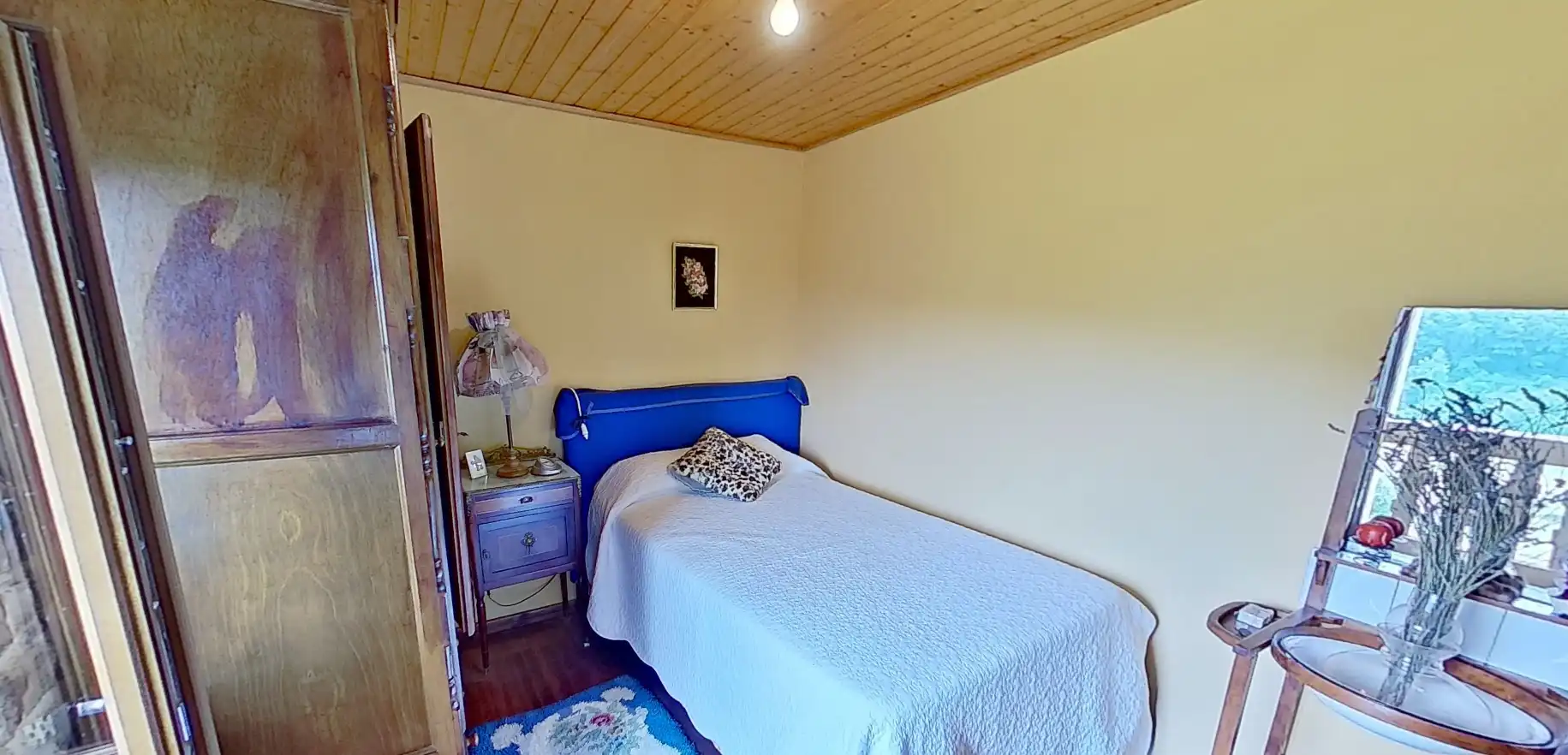 Habitación de Finca rústica en venta en Tineo con Jardín privado, Parquet y Terraza
