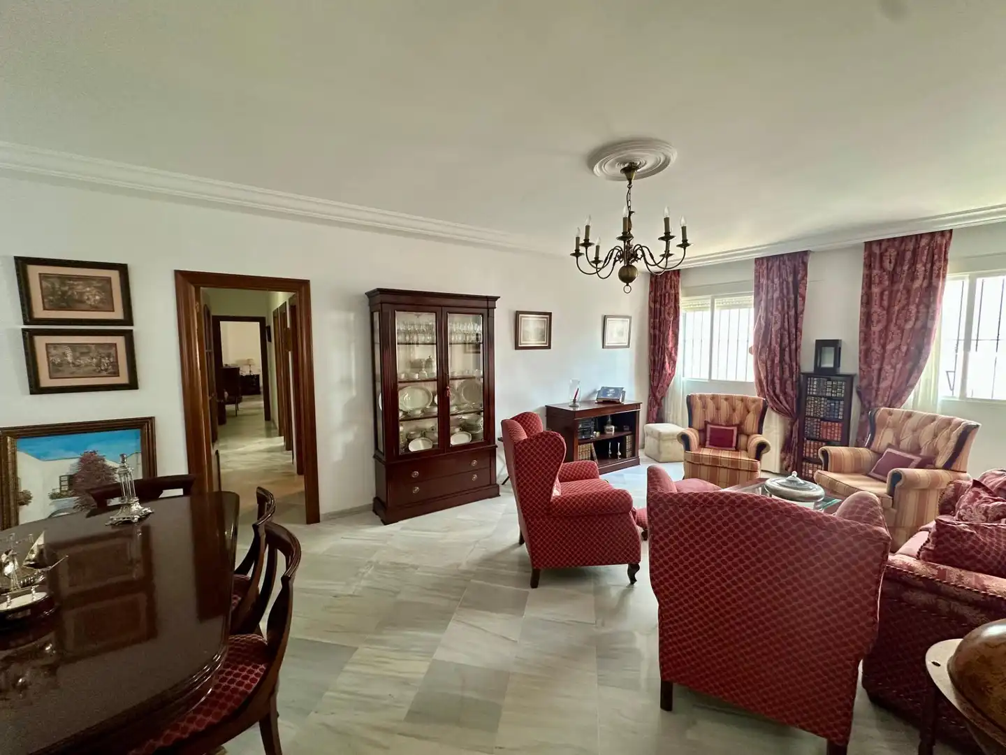 Sala d'estar de Pis en venda en Marchena amb Aire condicionat