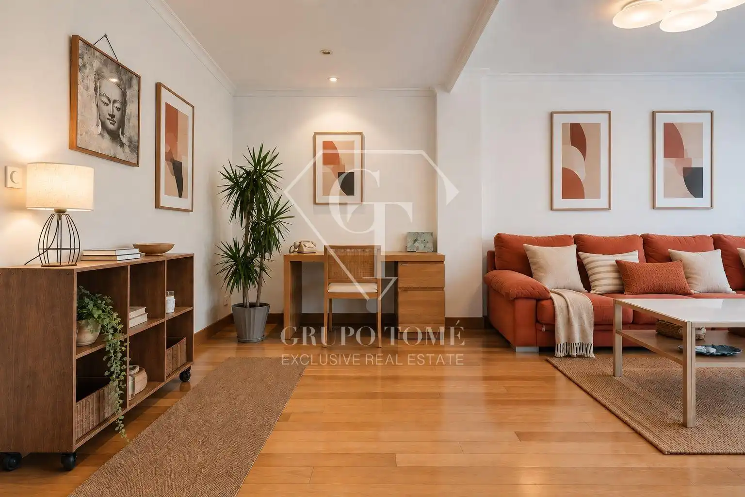 Sala de estar de Casa adosada en venta en Orio con Calefacción, Terraza y Trastero