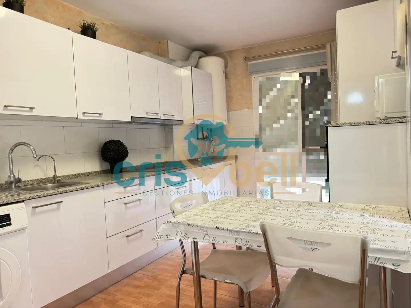 Cocina de Apartamento en venta en Lorca con Aire acondicionado, Parquet y Amueblado