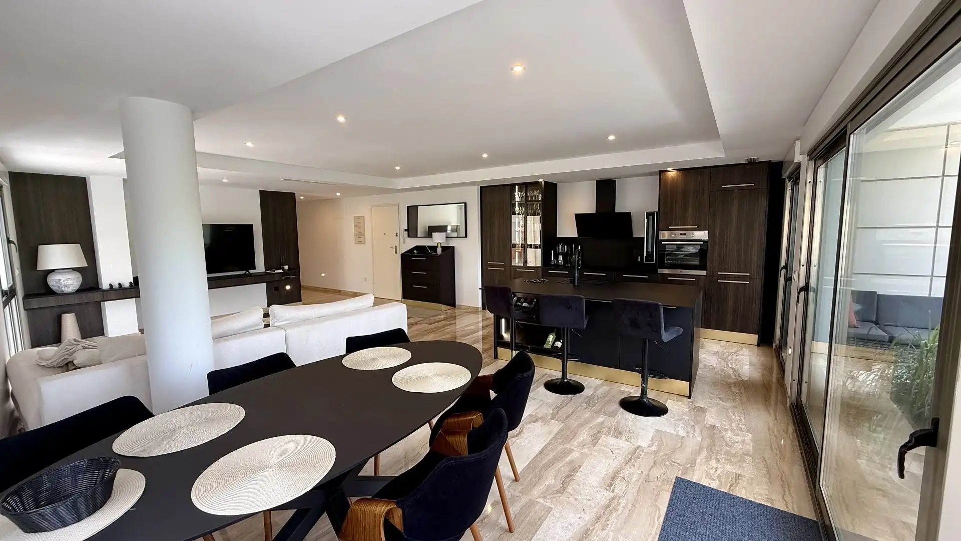 Menjador de Apartament en venda en La Font d'en Carròs amb Terrassa