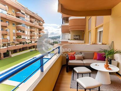 Vista exterior de Pis en venda en Málaga Capital amb Aire condicionat, Calefacció i Terrassa