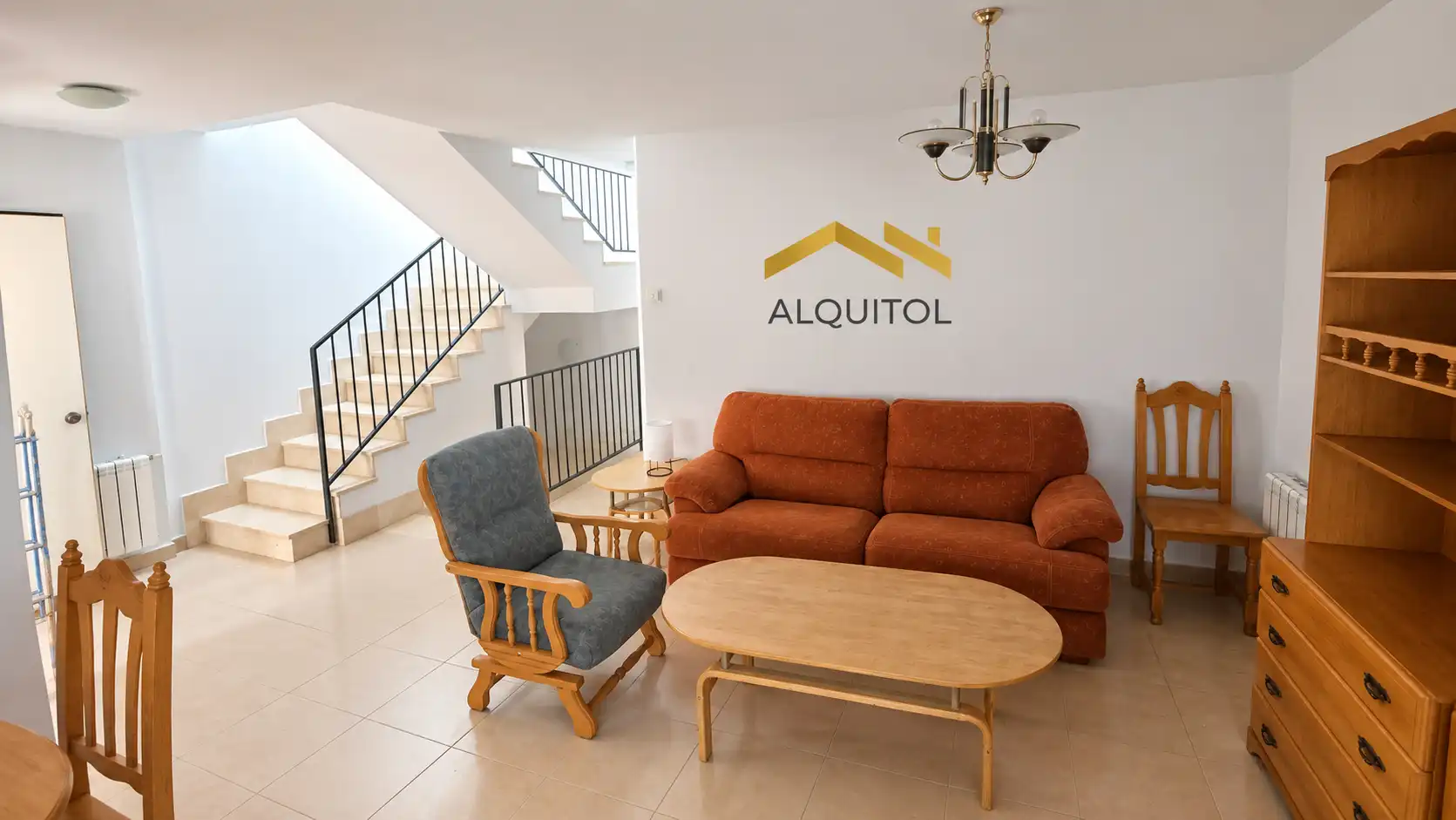 Casa a schiera con piscina in affitto a Santa María de Benquerencia, imagen 3