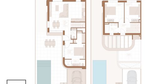 Descubra la esencia de la vida moderna en estos chalets de obra nueva en Daya Nueva, una propuesta donde la comodidad, el diseño c, imatge 2