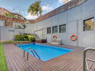 Àtic amb piscina en venda a Sarrià - Sant Gervasi