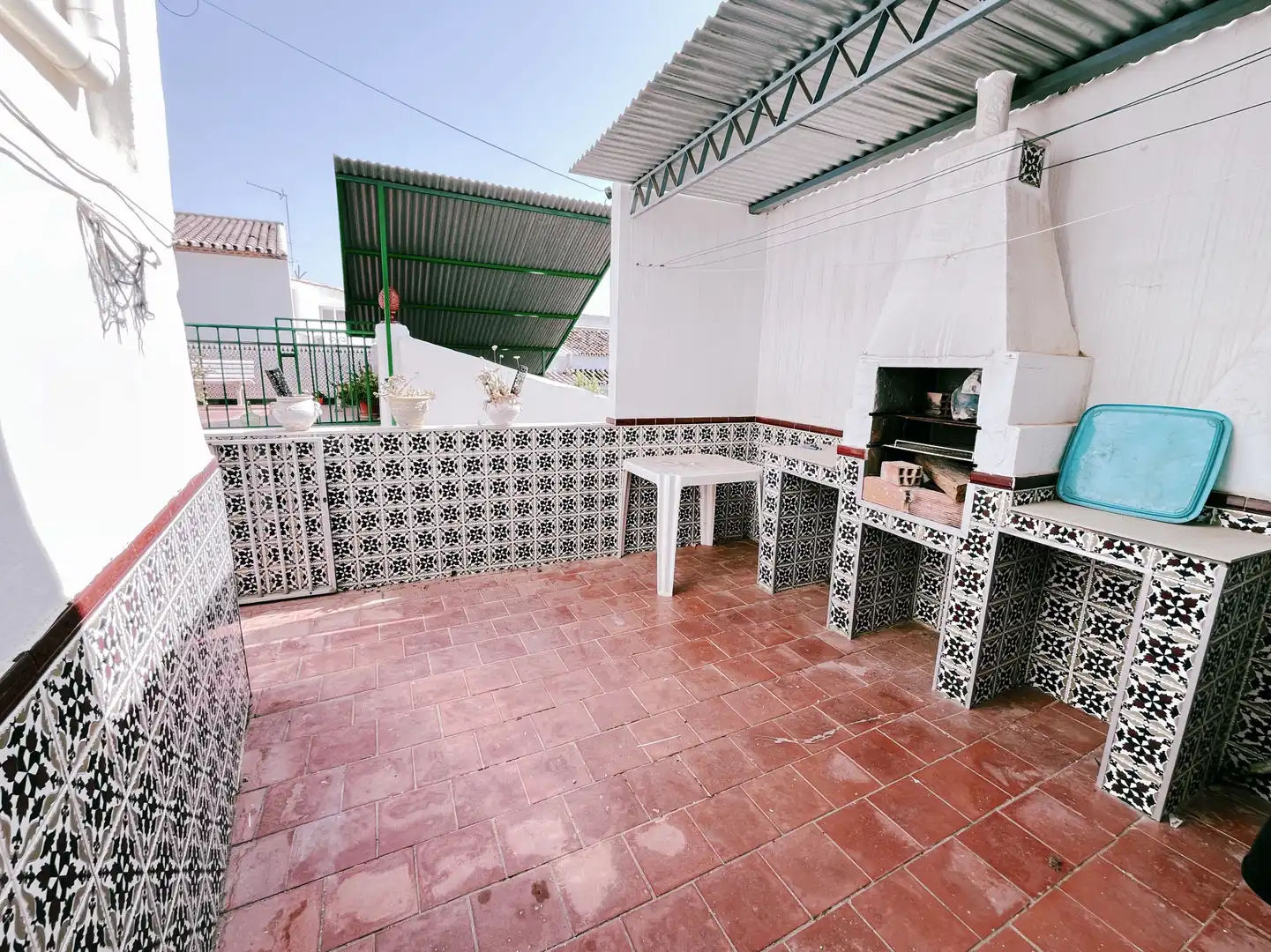 Terrassa de Casa adosada en venda en Mijas amb Jardí privat, Terrassa i Moblat