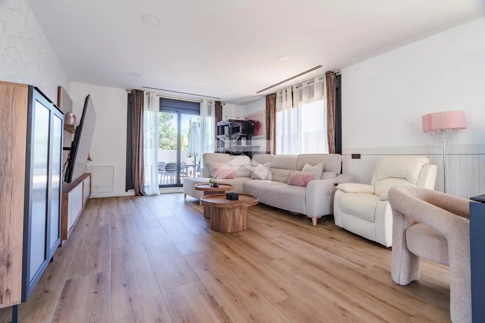 Sala de estar de Casa o chalet en venta en Cambrils con Aire acondicionado, Calefacción y Jardín privado