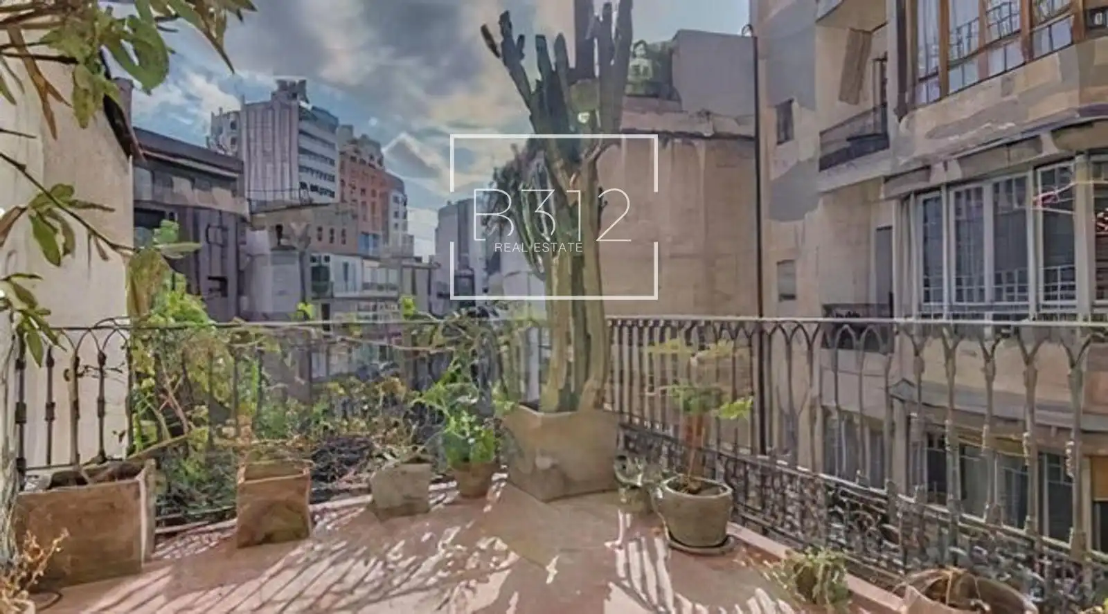 Terrace of Flat for rent in Barcelona  with Air Conditioner, Heating and Terrace