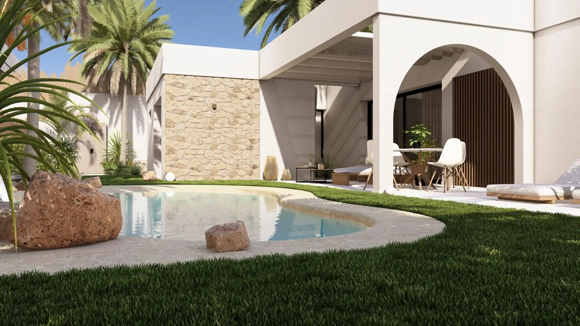 Chalet con piscina en venta en Campo de Murcia, imagen 2