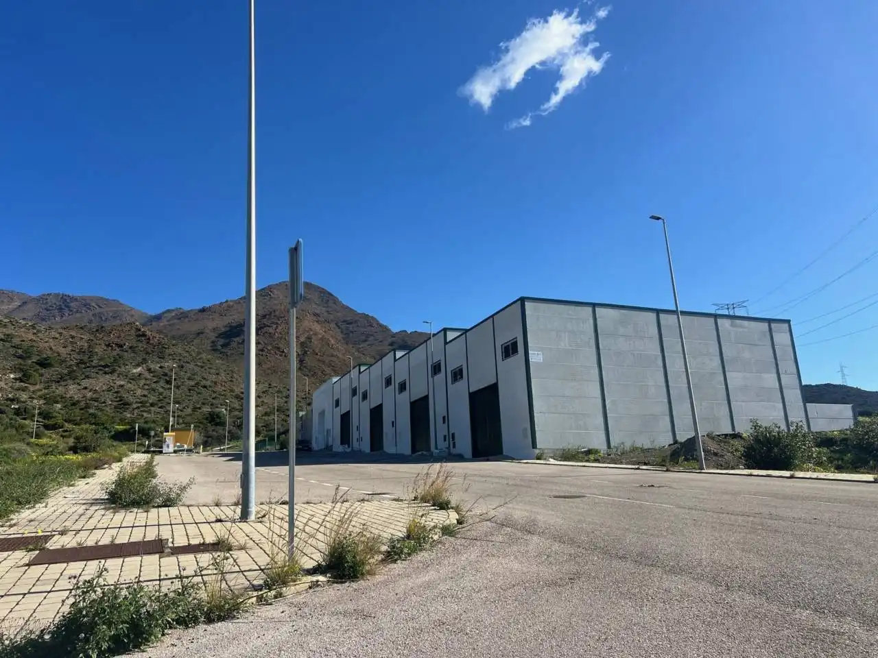 Vista exterior de Terreno industrial de alquiler en Casares