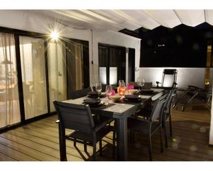 Terrace of Flat to rent in  Madrid Capital  with Air Conditioner, Heating and Parquet flooring