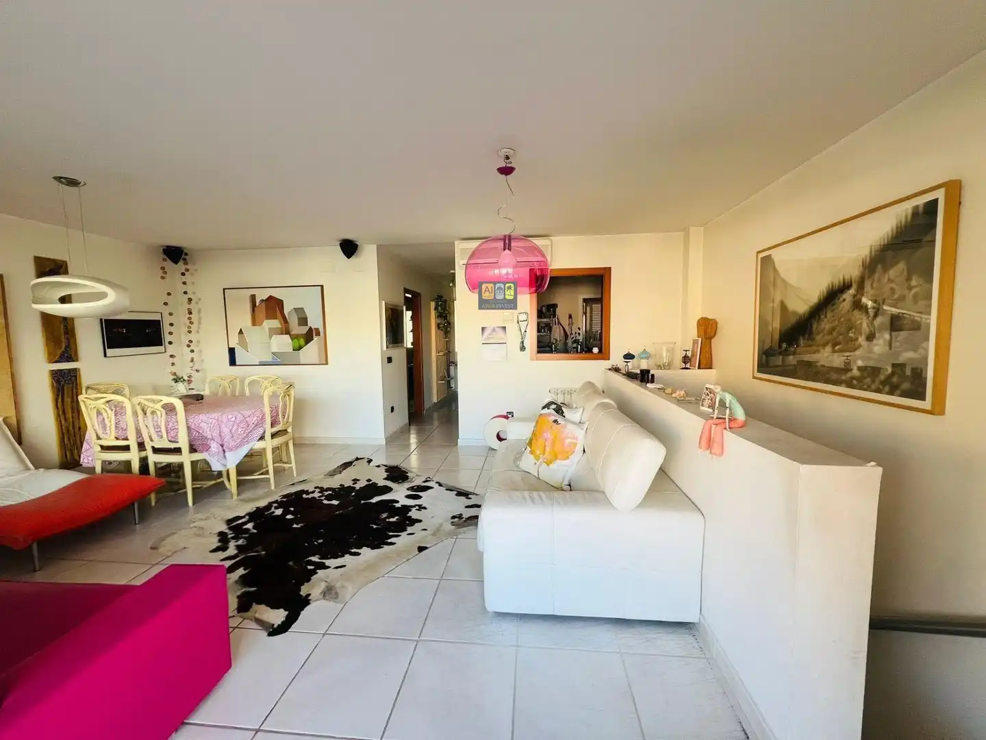 Sala de estar de Dúplex en venta en Altea con Aire acondicionado, Jardín privado y Terraza